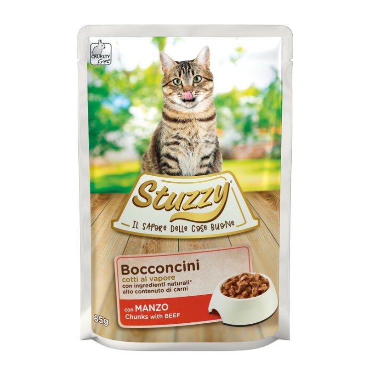 STUZZY CAT BOCCONC BEEF 85G