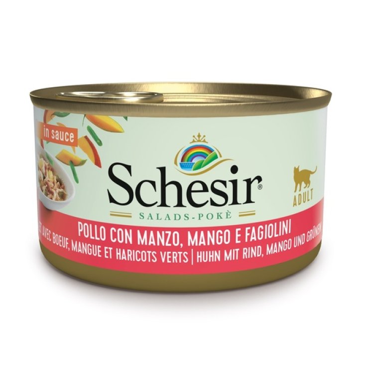 SCHESIR SALAD CHICKEN BEEF 85G