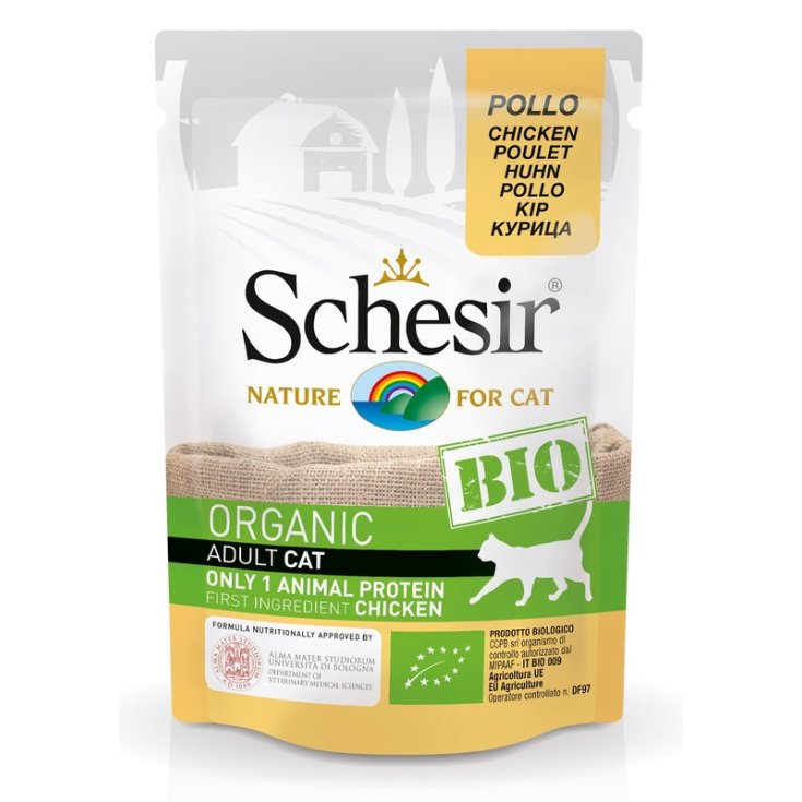 SCHESIR BIO CAT CHICKEN 85G