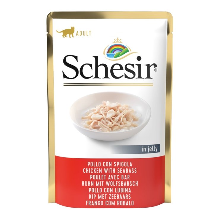 SCHESIR CAT CHICKEN SEA BASS 85G