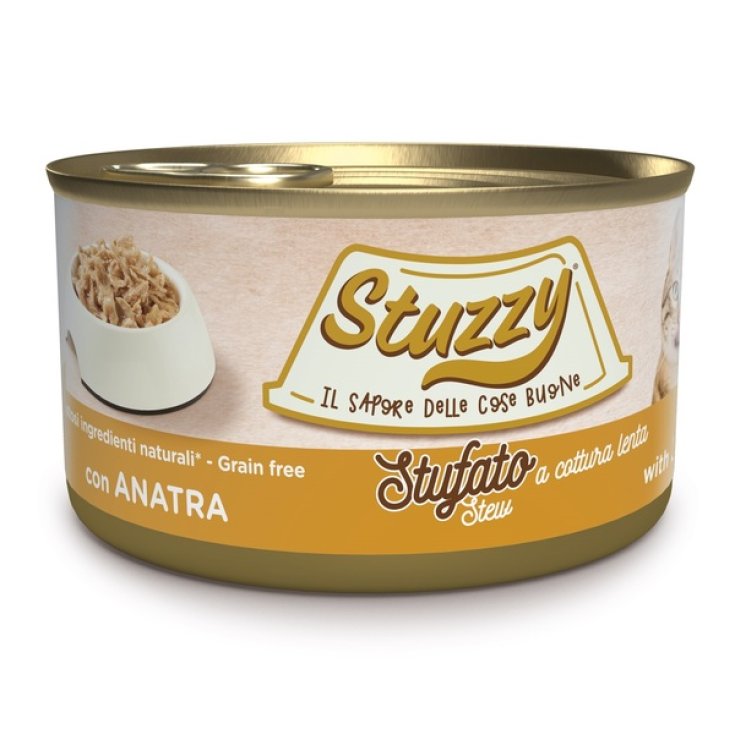 STUZZY STEW CAT DUCK 85G