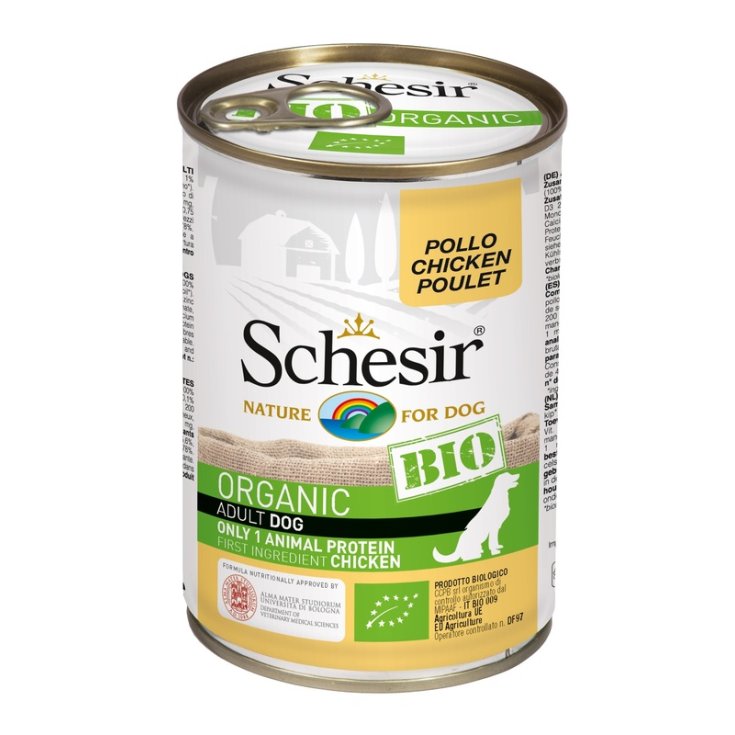 SCHESIR ORGANIC DOG CHICKEN 400G