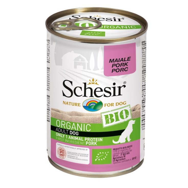 SCHESIR BIO DOG PORK 400G