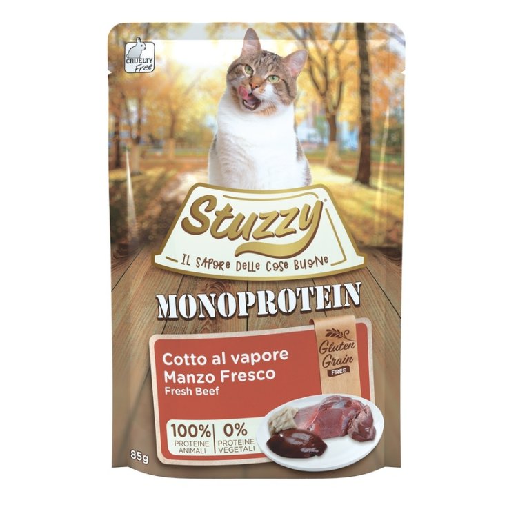 STUZZY CAT MONOPROT BEEF 85G