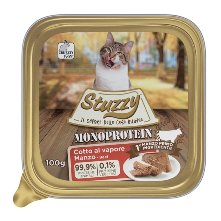 STUZZY MONOPROT CAT BEEF 100G