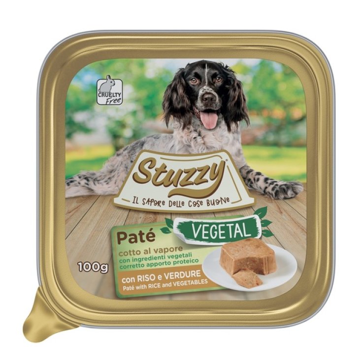 STUZZY VEG DOG RICE 100G