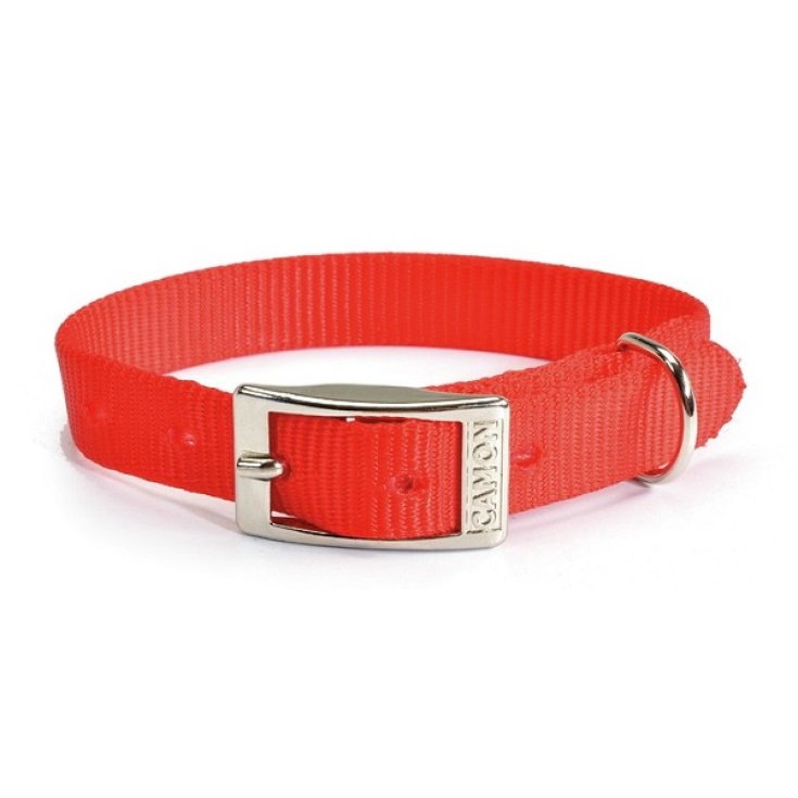 NYLON COLLAR 25X600MM RED