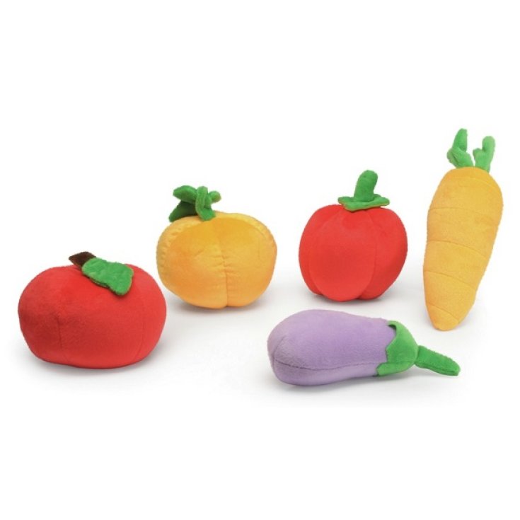 VEGETABLES PLUSH DOG GAME 5PCS