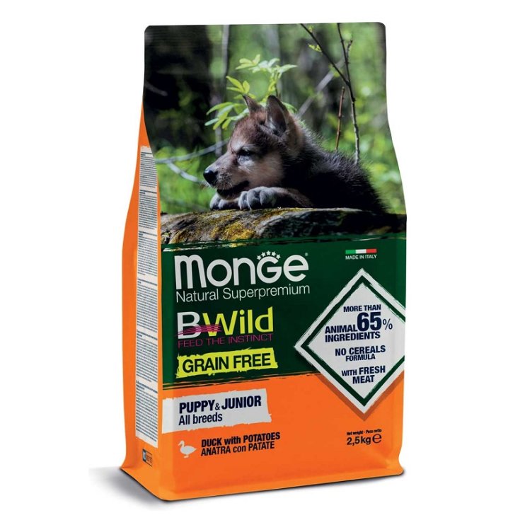 MONGE BWILD GF PUP ANA-PA2,5KG