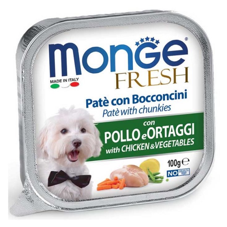 MONGE FRESH CHICKEN/VEGETABLES 100G