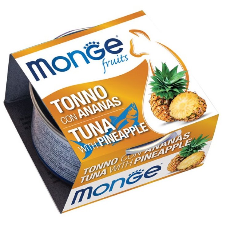 MONGE FRUITS TUNA WITH PINEAPPLE80G