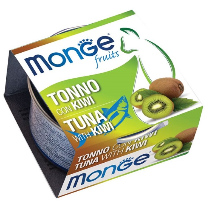 MONGE FRUITS TUNA WITH KIWI 80G