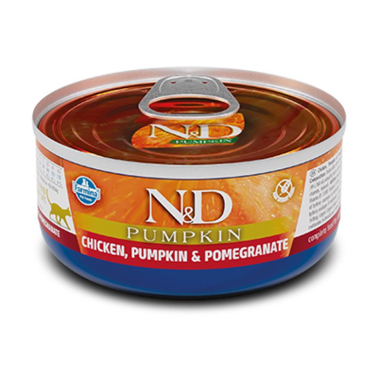 N&D CAT CHICKEN&PUMP&POMEGR80G