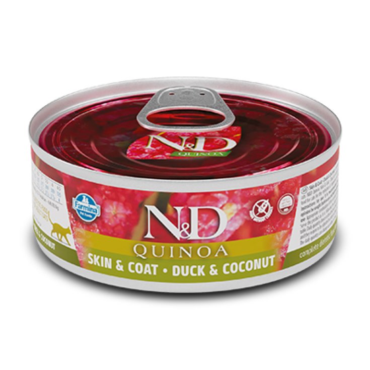 N&D CAT QUINOA S&C DUCK&COC80G