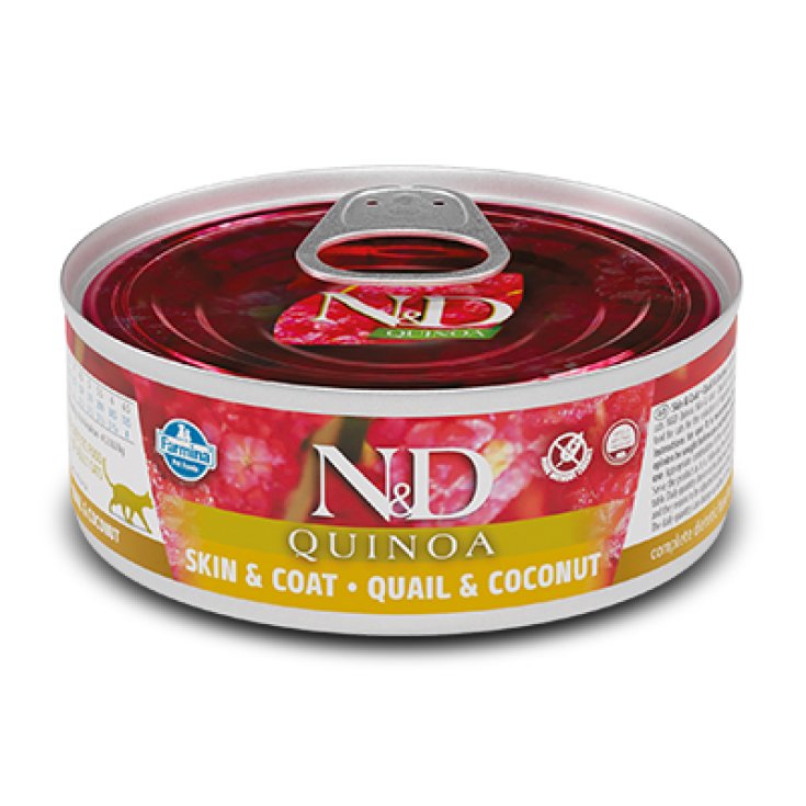 N&D CAT QUINOA S&C QUAIL&CO80G