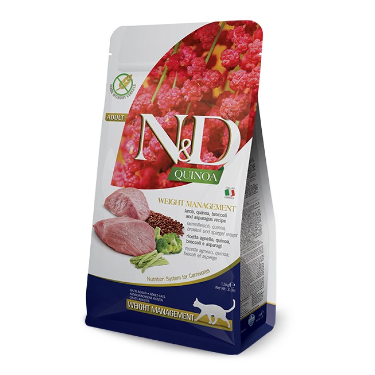 N&D CAT QUINOA WEIGHT MANAG5KG