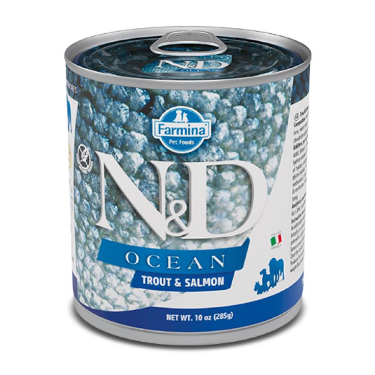 N&D DOG OCEAN TROUT&SALMON285G