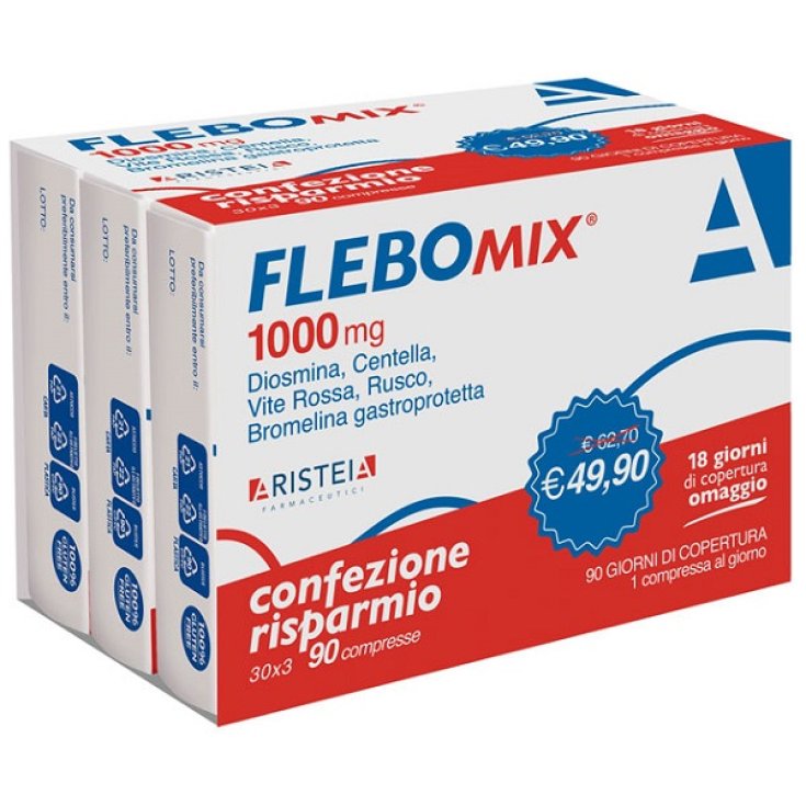 FLEBOMIX 1000mg 90 Compresse