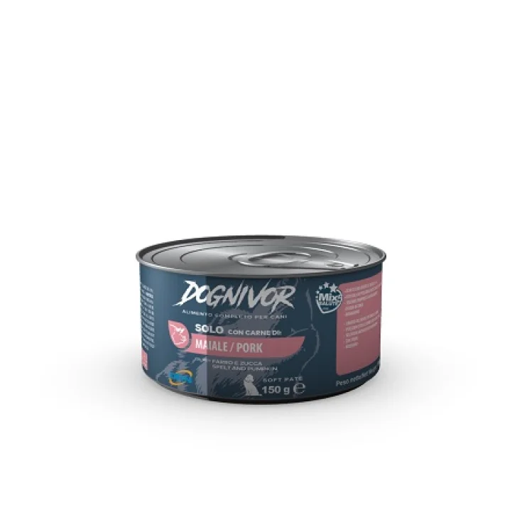 DOGNIVOR PORK SPELT/ZUCC150G