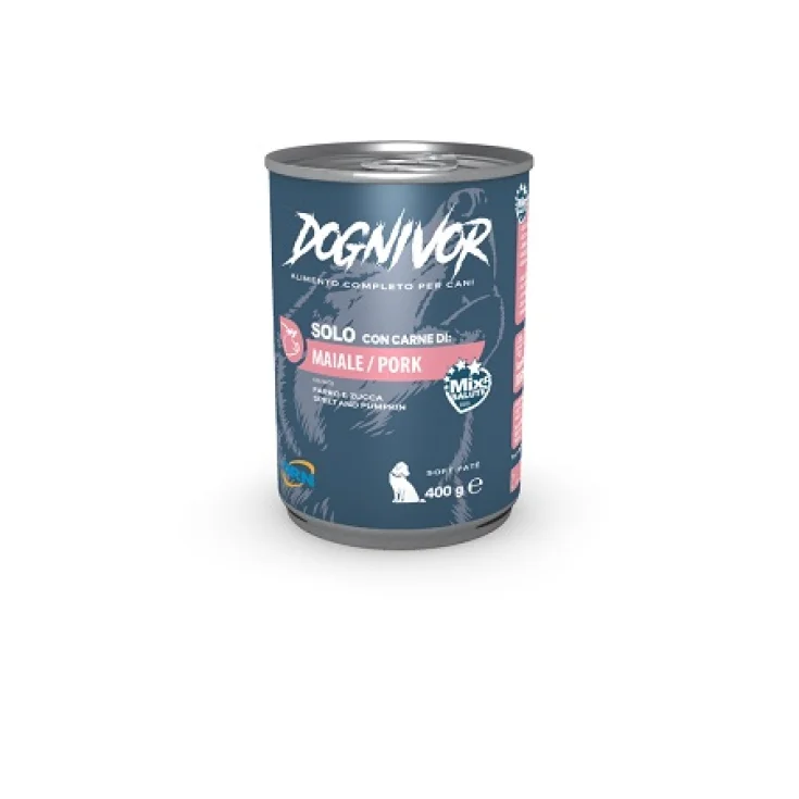 DOGNIVOR PORK SPELT/ZUCC400G