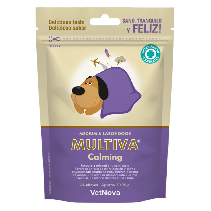 MULTIVA CALMING DOG M/L 25CHEW