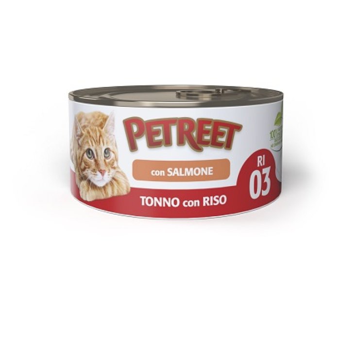 PETREET TUNA RICE SALMON 85G