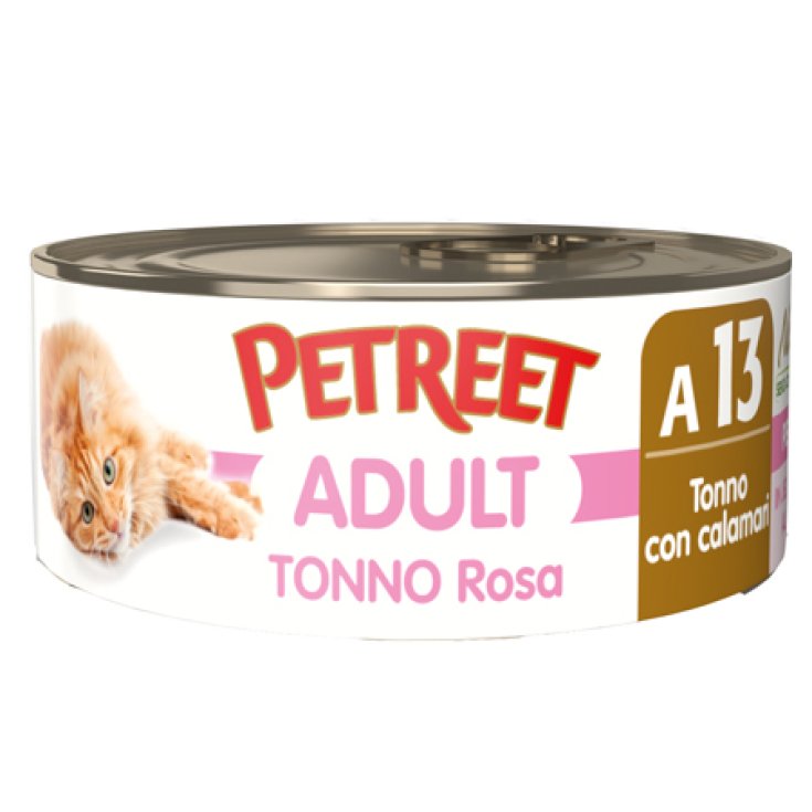 PETREET PINK TUNA + CALAMARI 70G