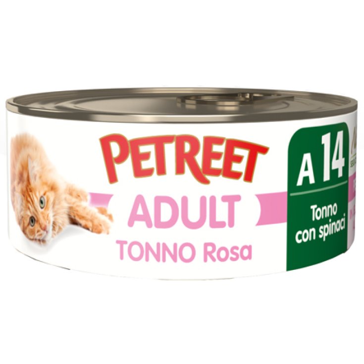 PETREET PINK TUNA+SPINACH 70G