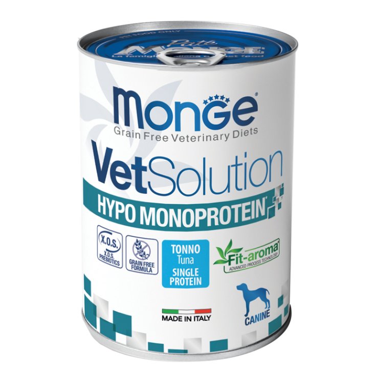 MONGE VETSOL CAN HYPO TUNA