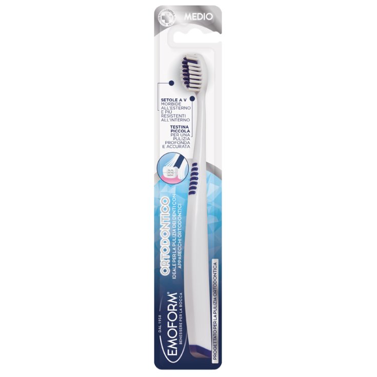 EMOFORM ORTHODONTIC TOOTHBRUSH