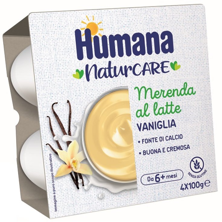 HUMANA MERENDA VANIGLIA 4X100G