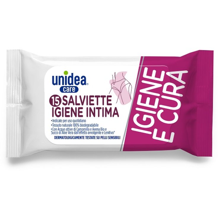 UNIDEA INTIMATE WIPES 15PCS