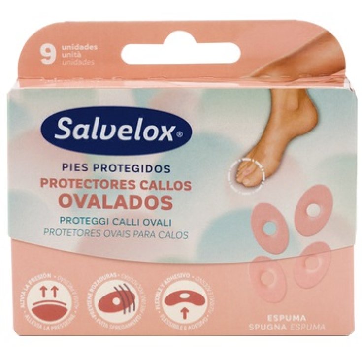 SALVELOX OVAL PADS 9PCS