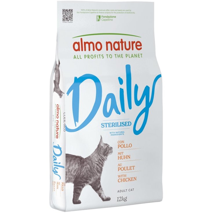 ALMO DAILY CAT STER POLLO 12KG