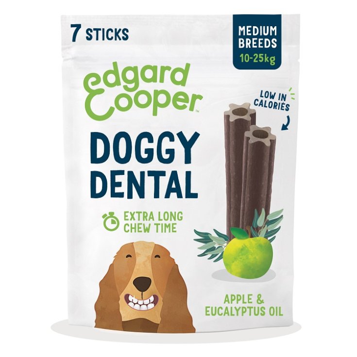 E&C DOG DENTAL APPLE/EUCAL M