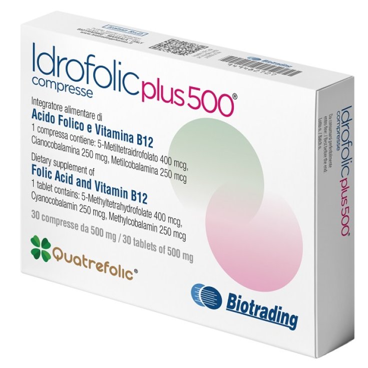 Idrofolic Plus 500 30 Compresse