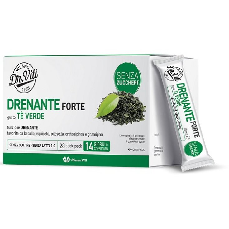 Drenante Forte T&egrave; Verde Dr. Viti 28 Stick