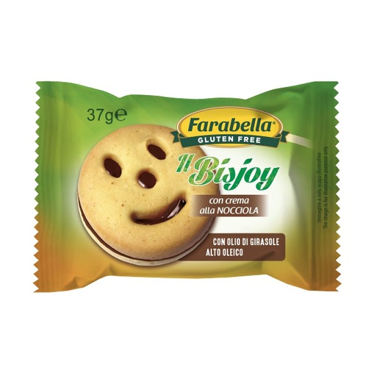 Bisjoy&nbsp;con Crema alla Nocciola Farabella 37g PROMO