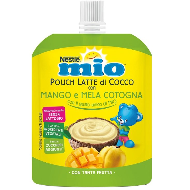 Pouch Latte di Cocco con Mango e Mela Cotogna mio 90g