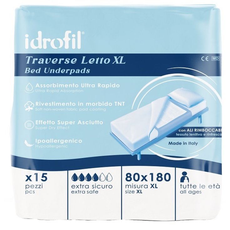 Idrofil Traversa Letto 80x180 cm, 15 Pezzi