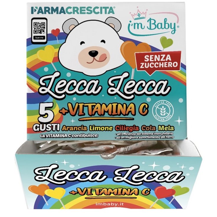 Espositore Lecca Lecca Vitamina C i'm Baby  200 Pezzi