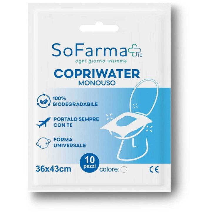 COPRIWATER MONOUSO 10PZ SOFARM