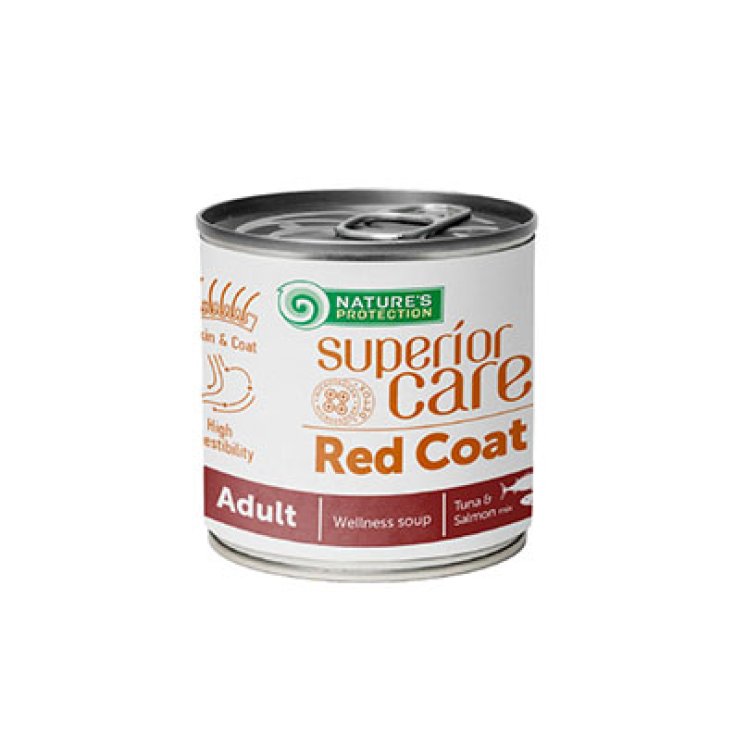 NPSC DOG SOUP RED AD SALM140ML