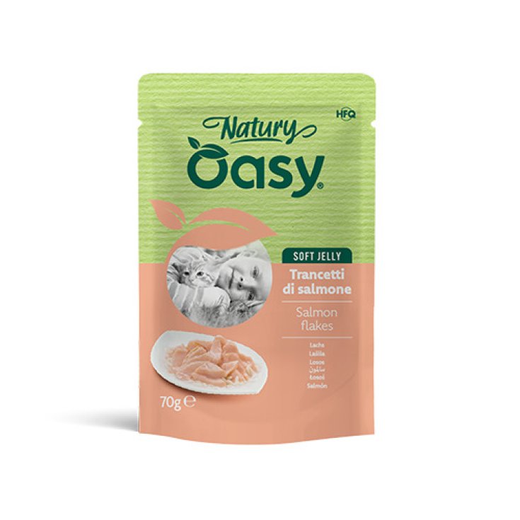 OASY WET CAT NAT S JE SALM 70G
