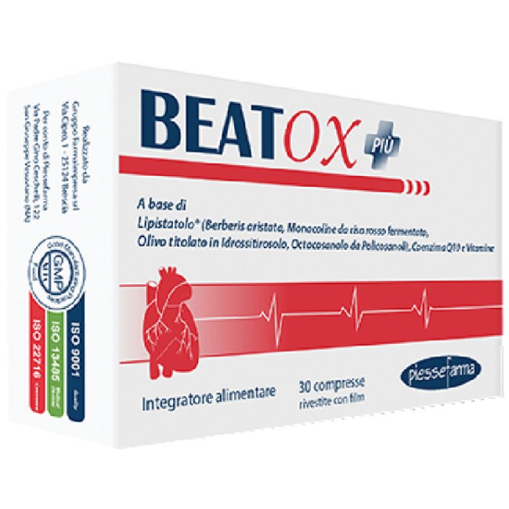 Beatox Plus Piessefarma 30 Tablets Beatox Plus Piessefarma 30 Tablets