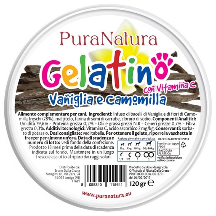 GELATINO VANIGLIA CAMOM 120G