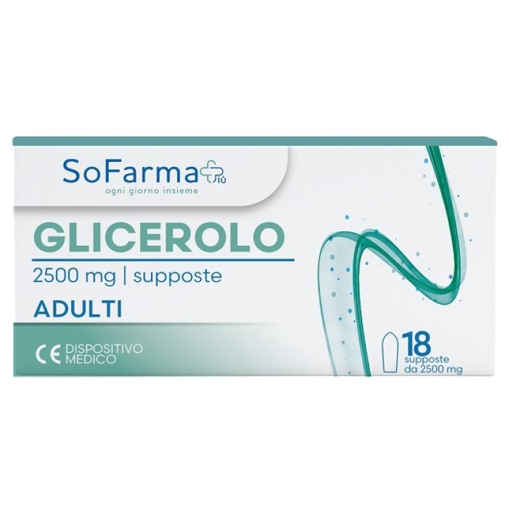 GLICEROLO AD 2250MG 18P SOFARM