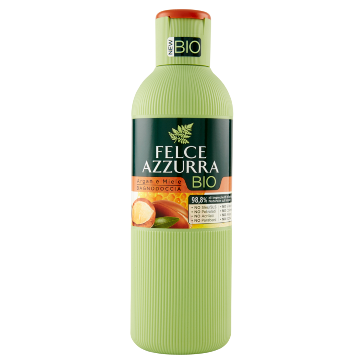 Argan E Miele ORGANIC BLUE FERN Body Wash 500ml