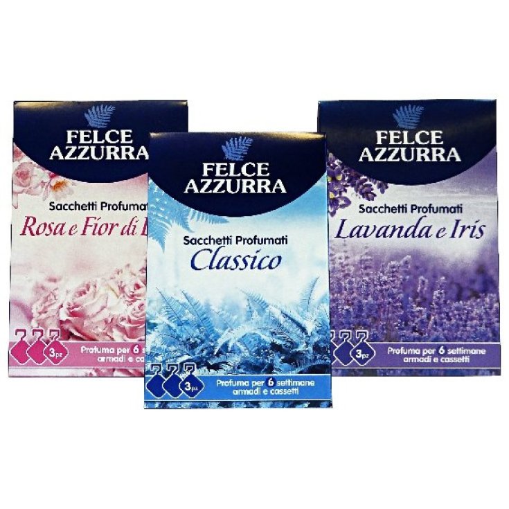 Perfumed Bags BLUE FERN 3 Pieces