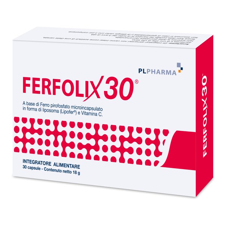 Ferfolix® 30 PL Pharma 30 Capsules